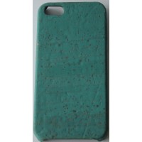 iPhone 5 covers i kork læder Grøn