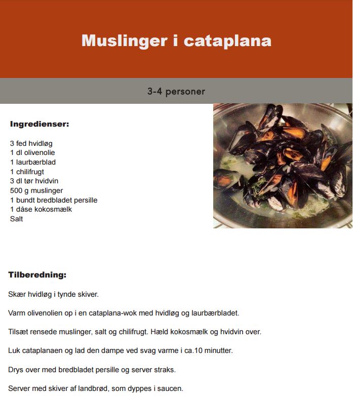 Muslinger i Cataplana